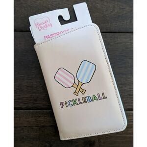 FRASIER STERLING Passport Case Cover PICKLEBALL Cads Slots Organizer New